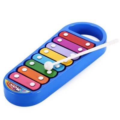 קסילופון 8 תווים צבעוני קטן לילדים