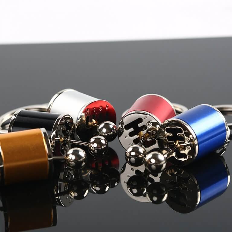 Six-Speed-Removable-Transmission-Gear-Shift-Gearshift-Knob-Gearbox-Keychain-Keyring-Key-Chain-Keyfob-Mini-Zinc-0