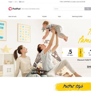 חנות למוצרי תינוקות וילדים PatPat