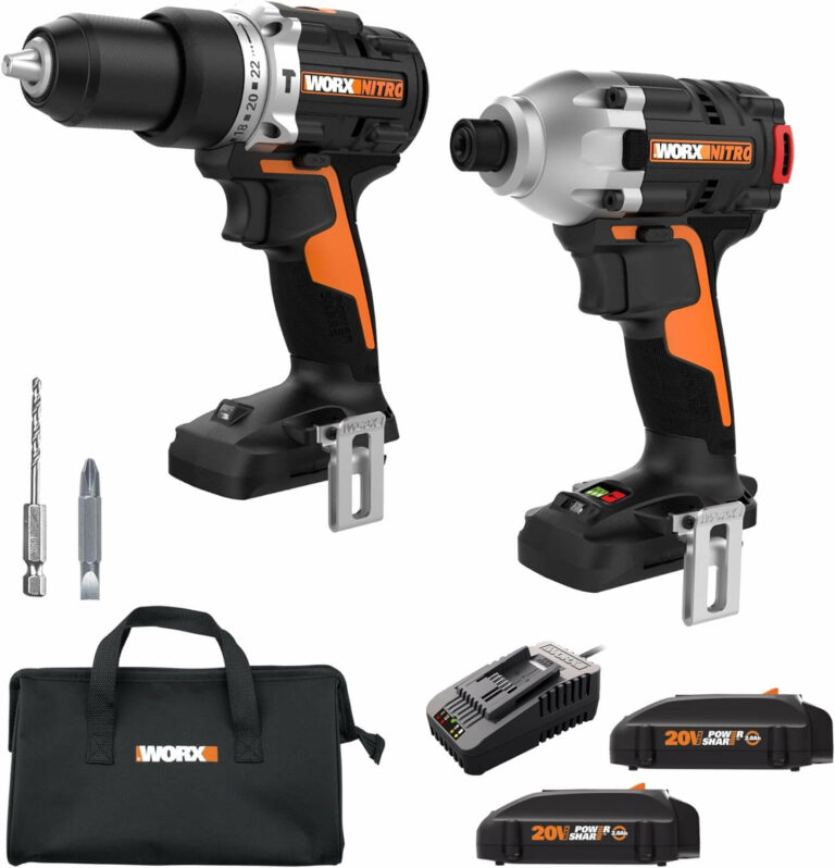 סט מברגה ואימפקט WORX 20V